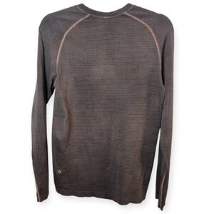 Lululemon Metal Vent Tech Brown Long Sleeve Shirt
